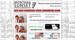 Desktop Screenshot of missoulaphotoboothrental.com