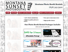 Tablet Screenshot of missoulaphotoboothrental.com